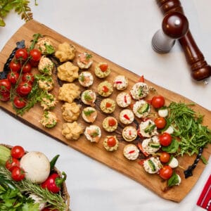 Platou cu Bruschete Sempre Sano Catering