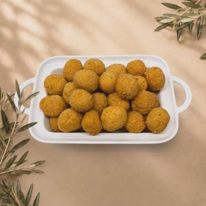 Bulete de cascaval - Aperitiv gourmet Sempre Sano Catering