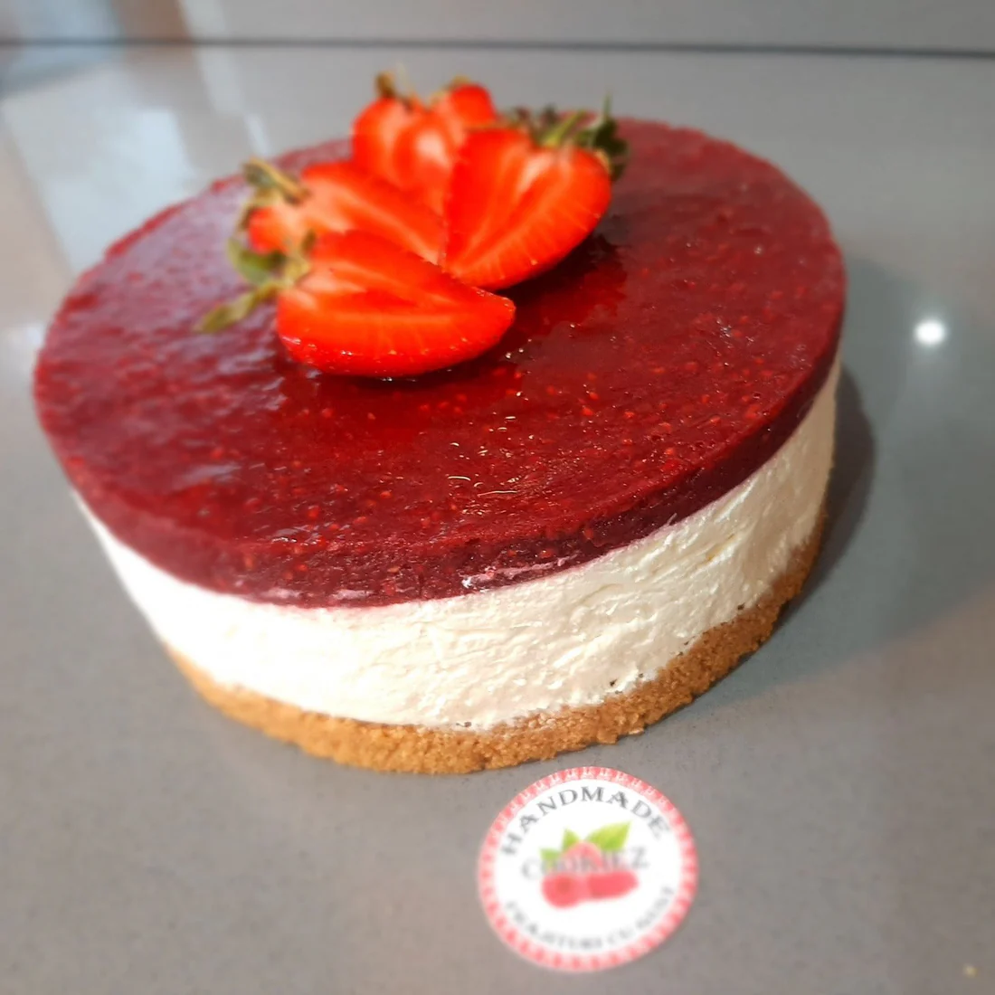 Cheesecake cu fructe de pădure