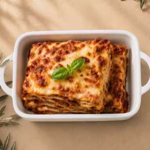 Lasagna main Sempre Sano Cat patrat