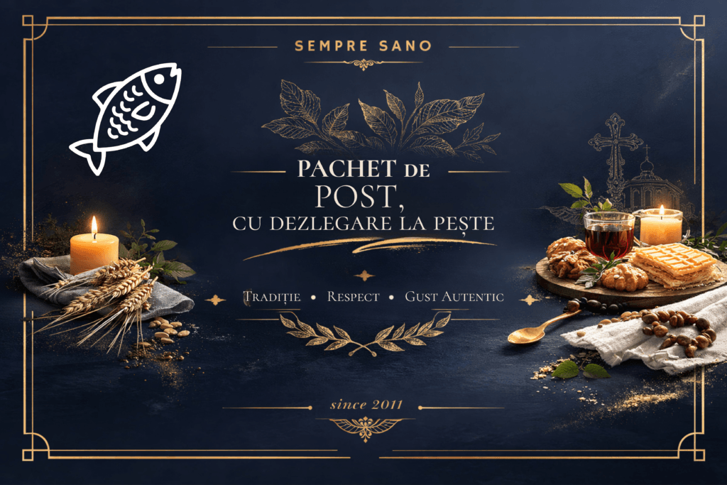 Pachet de post cu dezlegare la peste