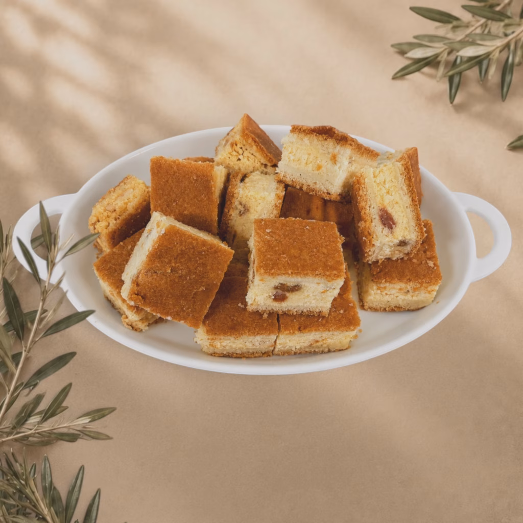 Placinta cu branza dulce si stafide