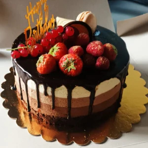 Tort mousse ciocolata si cafea