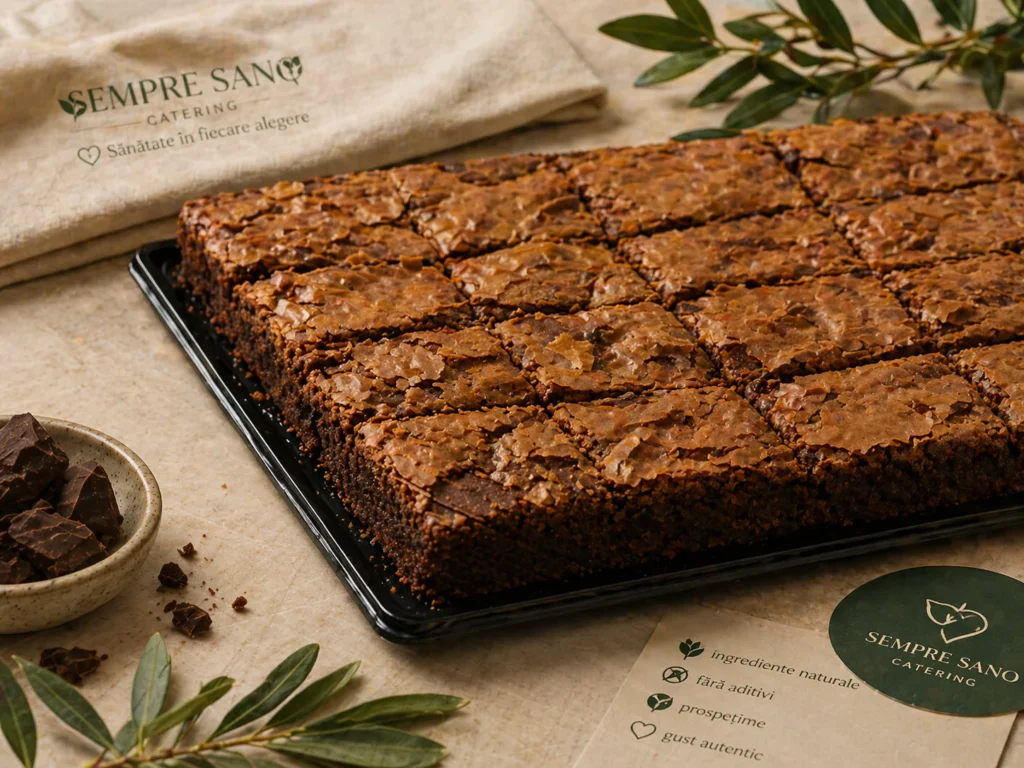 Classic Brownie cu ciocolata